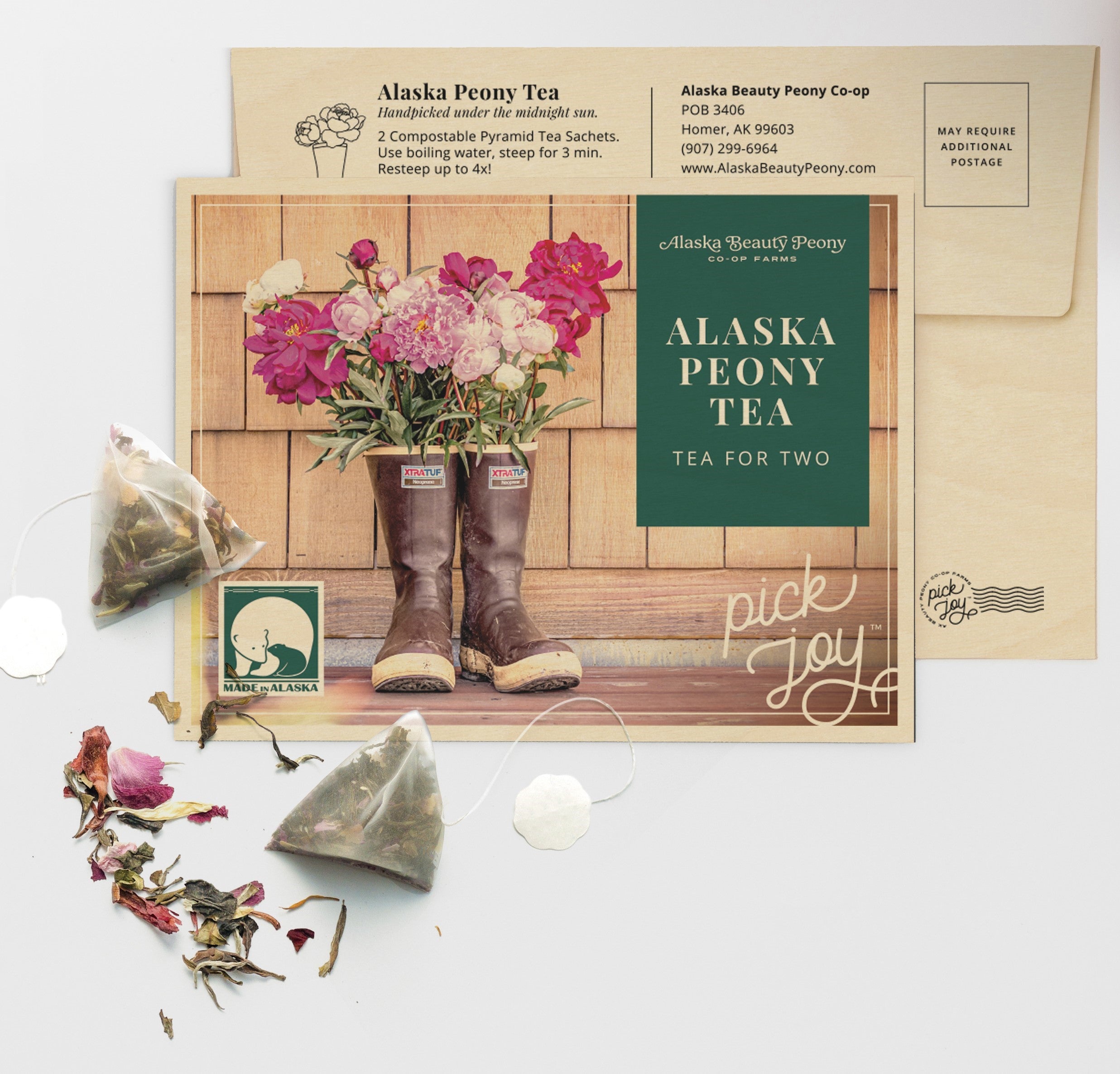 Peony Tea for Two-Food & Drink-Alaska Beauty Peony Coop-Alaska Beauty Peony Coop