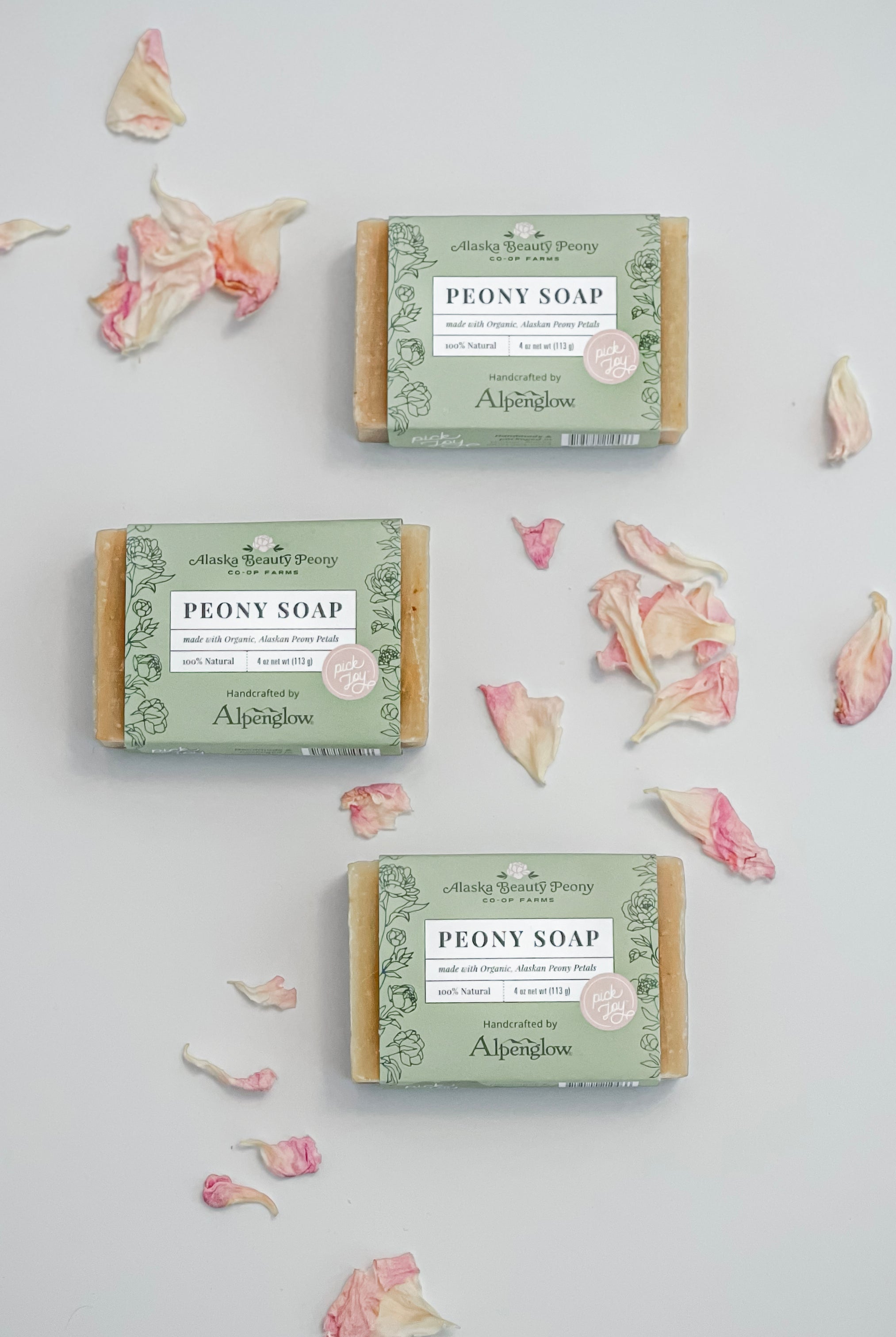 Peony Soap-Bath & Body-Alaska Beauty Peony Coop-Alaska Beauty Peony Coop