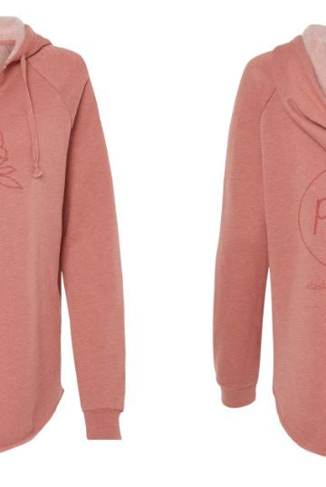 Pick Joy Pullover Hoodie - Wholesale-Apparel-Alaska Beauty Peony Coop-Dusty Rose-XS-Alaska Beauty Peony Coop