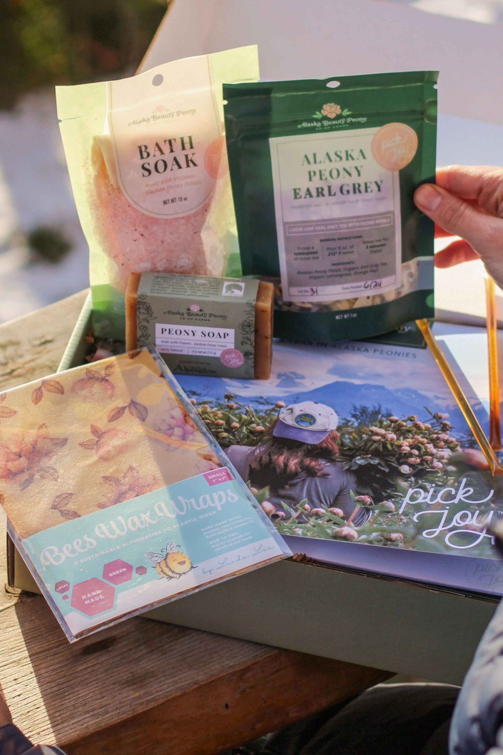 Gift Boxes Collection | Alaska Beauty Peony Cooperative | Homer, AK