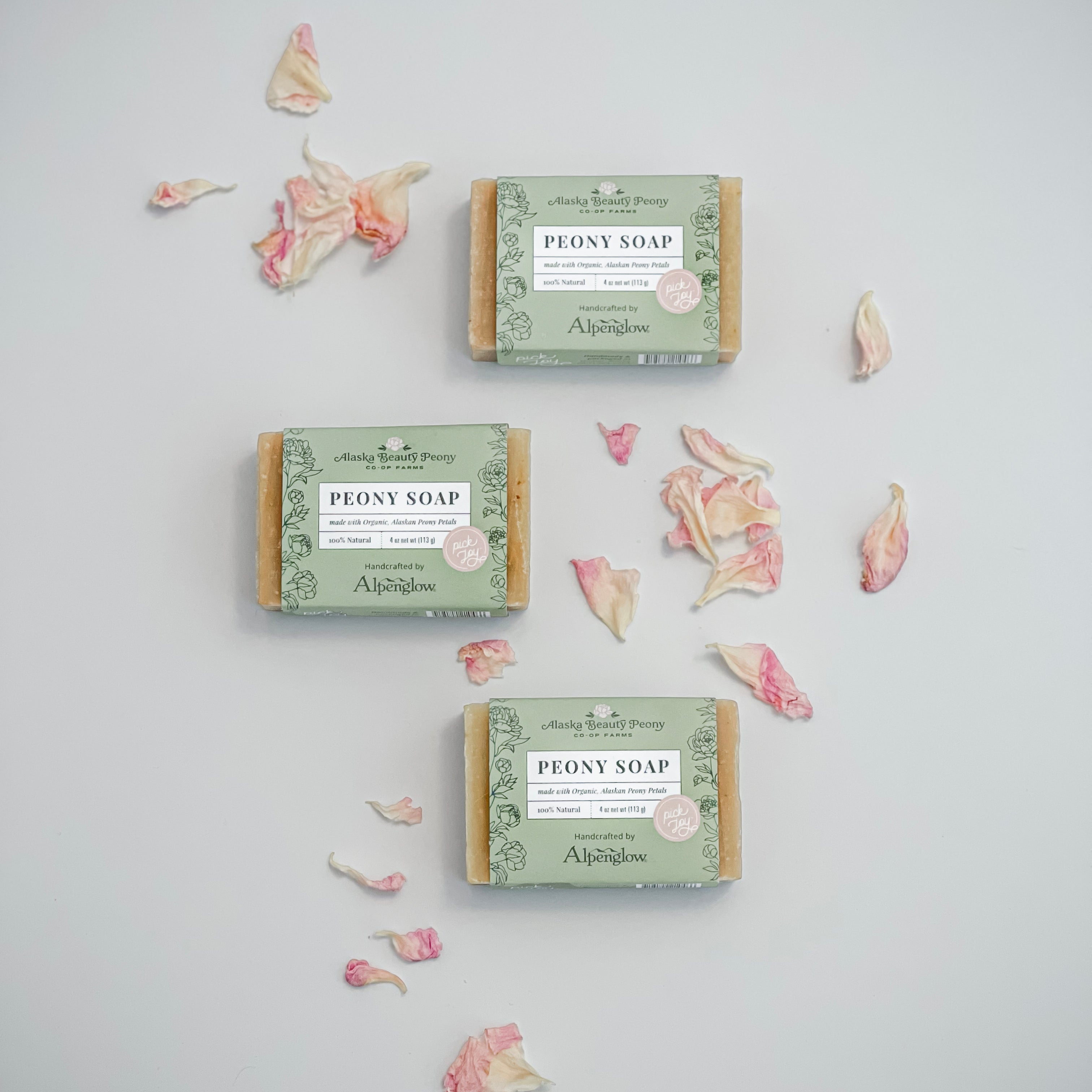 Peony Soap-Bath & Body-Alaska Beauty Peony Coop-Alaska Beauty Peony Coop