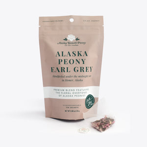 
                  
                    Load image into Gallery viewer, Alaska Peony Earl Grey Tea - 10 Tea Sachets
                  
                